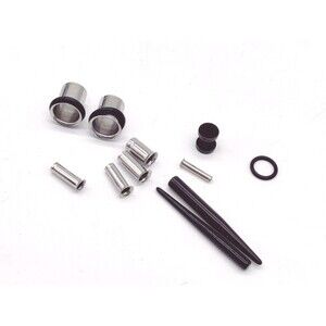 Random Lot Of Ear Gauges Earrings Tunnels Taper Stretches & Single Mismatched